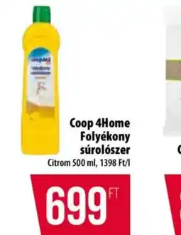 Coop Coop 4Home Folyékony súrolszer ajánlat