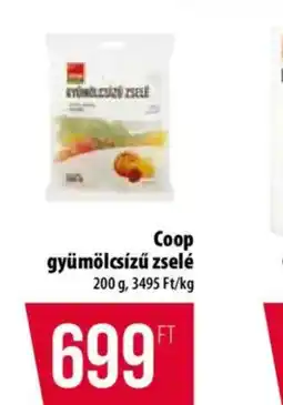 Coop Coop gyümölcsízű zselé ajánlat