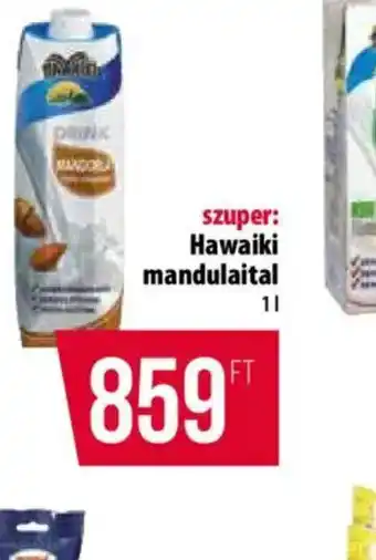 Coop Hawaiki mandulaital ajánlat