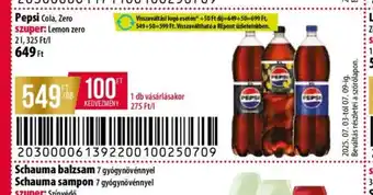 Coop Pepsi Cola, Zero ajánlat