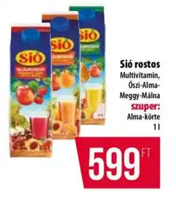 Coop Sió rostos ajánlat