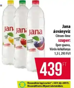 Coop Jana ásványvíz ajánlat