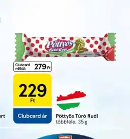 Tesco Pöttyös Túr Rudi ajánlat