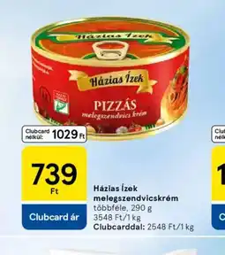 Tesco Házias Ízek melegszendvicskrém ajánlat