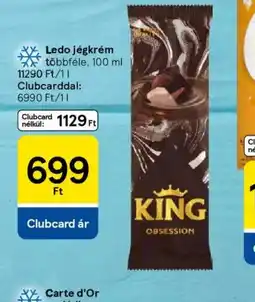 Tesco Ledo jégkrém ajánlat