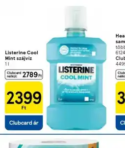 Tesco Listerine Cool Mint szájvíz ajánlat