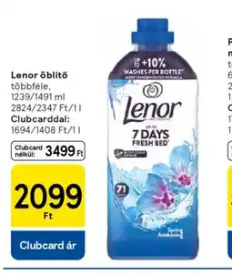 Tesco Lenor öbl nélkül:tő ajánlat
