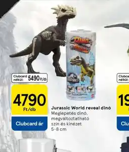 Tesco Jurassic World reveal din ajánlat