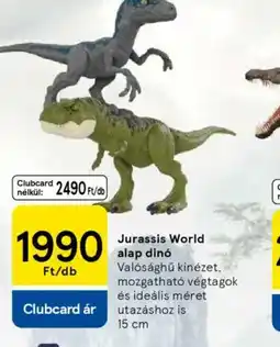 Tesco Jurassic World alap din ajánlat