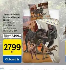 Tesco Jurassic World ágyneműhuzat szett ajánlat