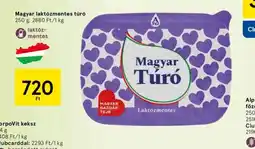 Tesco Magyar laktzmentes túr ajánlat