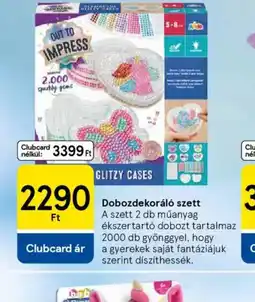 Tesco Dobozdekorál szett ajánlat