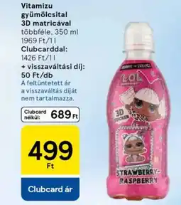 Tesco Vitamizu gyümölcsital 3D matricával ajánlat