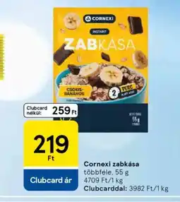 Tesco Cornexi zabkása többféle ajánlat