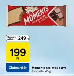Tesco Moments szeletes ostya ajánlat