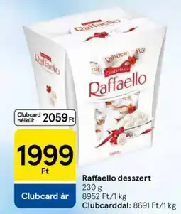 Tesco Raffaello desszert ajánlat