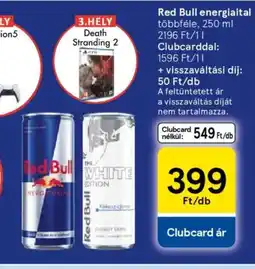 Tesco Red Bull energiaital ajánlat