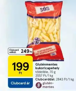 Tesco Gluténmentes kukoricapehely ajánlat