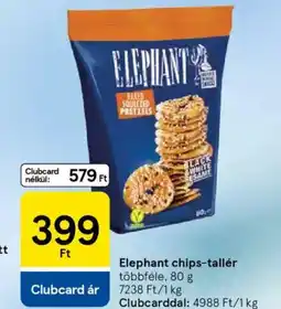 Tesco Elephant chips-tallér ajánlat