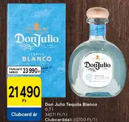 Tesco Don Julio Tequila Blanco ajánlat