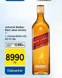 Tesco Johnnie Walker Red Label whisky ajánlat