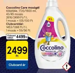 Tesco Coccolino Care mosógél többféle ajánlat