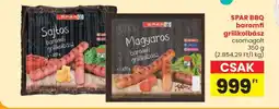 Spar SPAR BBQ baromfi grillkolbász ajánlat