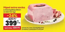 Spar Pápai Extra Sonka ajánlat