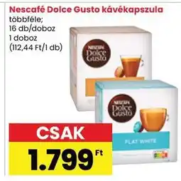 Spar NESCAFE Dolce Gusto kávékapszula ajánlat