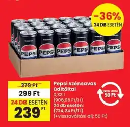 Spar Pepsi szénsavas üdítőital ajánlat