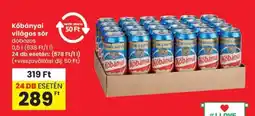 Spar KŐBÁNYAI Világos sör ajánlat