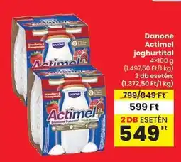 Spar Danone Actimel joghurtital ajánlat
