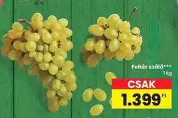 Spar Fehér szőlő ajánlat