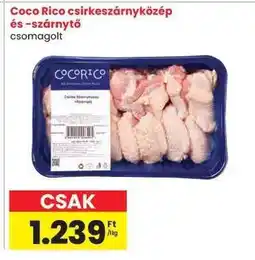 Spar Coco Rico csirkeszárnyközép és -szárnytő ajánlat