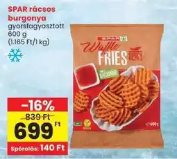 Spar SPAR rácsos burgonya ajánlat