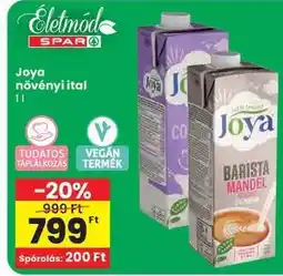 Spar Joya Növényi ital ajánlat