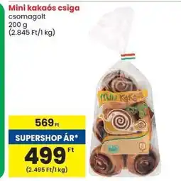 Spar Mini kakaós csiga ajánlat