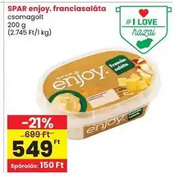 Spar SPAR enjoy. franciasaláta ajánlat
