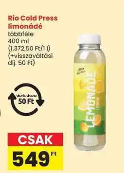 Spar Rio Cold Press limonádé ajánlat