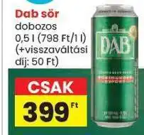Spar Dab sör ajánlat