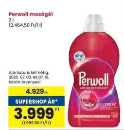 Spar PERWOLL Mosógél ajánlat
