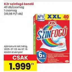 Spar K2R Színfogó kendő ajánlat