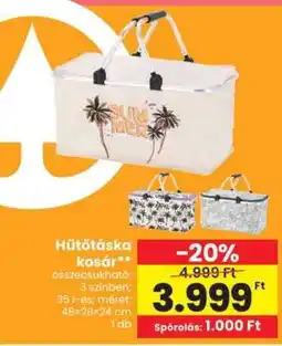 Spar Hűtőtáska kosár ajánlat