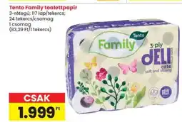 Spar Tento Family toalettpapír ajánlat