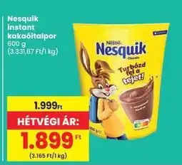 Spar Nesquik Instant Kakaóitalpor ajánlat