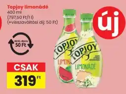 Spar Topjoy limonádé ajánlat