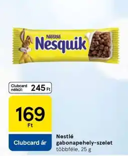 Tesco Nestlé Nesquik gabonapehely-szelet ajánlat