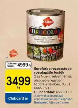 Tesco Eurofarbe rozsdastopp rozsdagátló festék ajánlat
