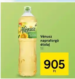 Tesco VÉNUSZ Napraforgó-étolaj ajánlat