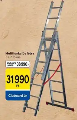 Tesco Multifunkciós létra ajánlat